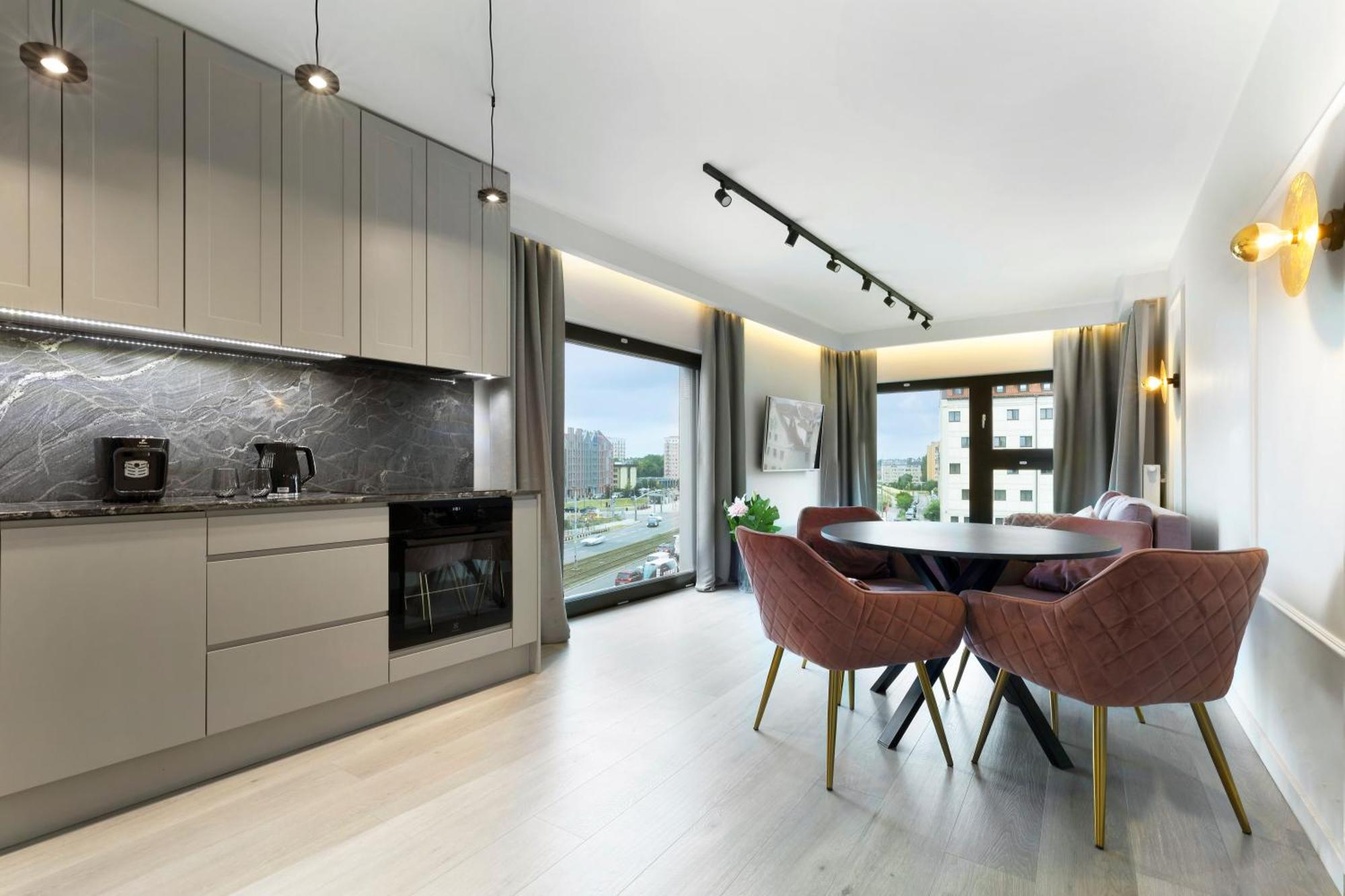 Blue Raven Motlawa Grand Apartment Gdansk Luaran gambar